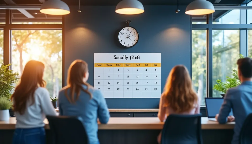 découvrez tout ce qu'il faut savoir sur le travail en 5x8 : son fonctionnement, la réglementation en vigueur ainsi que ses avantages et inconvénients. informez-vous pour prendre des décisions éclairées sur cette organisation du travail adaptée à de nombreux secteurs.